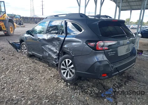 2025 Subaru Outback Premium from USA, damaged, VIN 4S4BTADC1S3285136